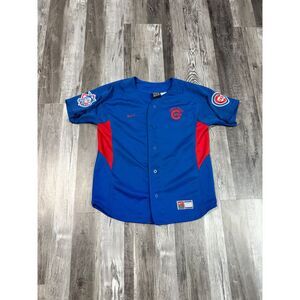 Size Kids M - VTG Nike Chicago Cubs Jersey Y2K